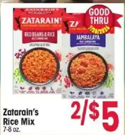 Jewel-Osco Zatarain's Rice Mix offer