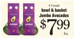 Morton Williams Jumbo Avocados offer