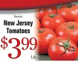 Morton Williams Sweet New Jersey Tomatoes offer