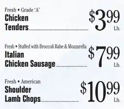 Morton Williams Chicken Tenders offer