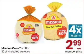 Safeway Mission Corn Tortilla offer