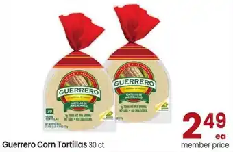 Safeway Guerrero Corn Tortillas offer