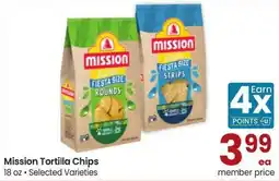 Safeway Mission Tortilla Chips offer