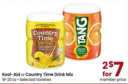 Safeway Kool-Aid or Country Time Drink Mix offer