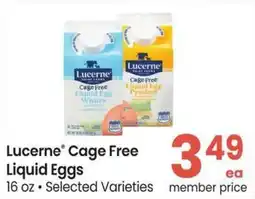 Safeway Lucerne Cage Free Liquid Eggs offer
