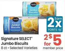 Safeway Signature Select Jumbo Biscuits offer