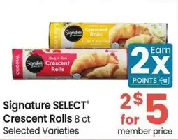 Safeway Signature Select Crescent Rolls offer