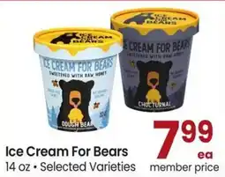 Safeway Ice Cream For Bears offer