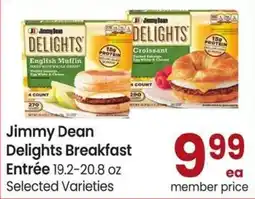Safeway Jimmy Dean Delights Breakfast Entrée offer