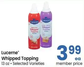Safeway Lucerne Whipped Topping offer