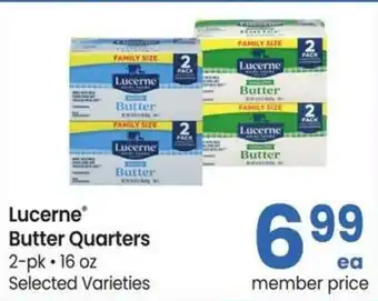Safeway Lucerne butter quarters offer