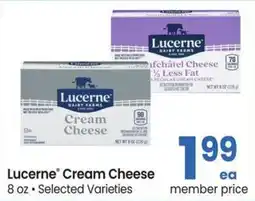 Safeway Lucerne Cream Cheese offer