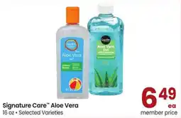 Safeway Signature Care Aloe Vera offer