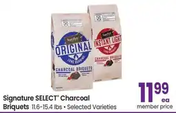 Safeway Signature Select Charcoal Briquets offer