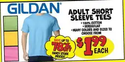 Ollie's ADULT SHORT SLEEVE TEES offer