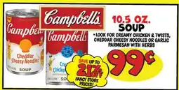 Ollie's Campbell's 10.5 OZ. SOUP offer