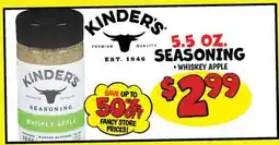 Ollie's KINDER'S SEASONING offer