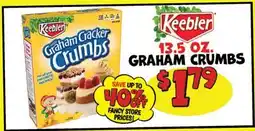 Ollie's Keebler 13.5 OZ. GRAHAM CRUMBS offer