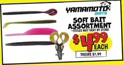 Ollie's YAMAMOTO SOFT BAIT ASSORTMENT offer
