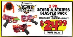 Ollie's FAST SHOTS STARS & STRIPES BLASTER PACK offer