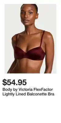 Victoria's Secret Body by Victoria FlexFactor Lightly Lined Balconette Bra offer