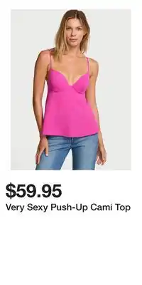 Victoria's Secret Very Sexy Push-Up Cami Top offer