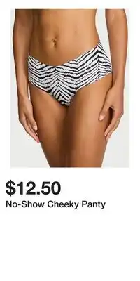 Victoria's Secret No-Show Cheeky Panty offer