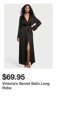 Victoria's Secret Victoria's Secret Satin Long Robe offer