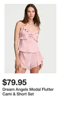 Victoria's Secret Dream Angels Modal Flutter Cami & Short Set offer