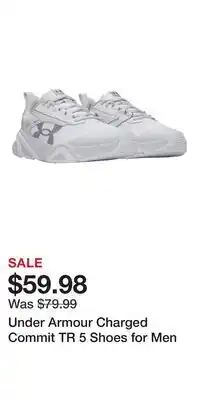 Cabela's Under Armour Charged Commit TR 5 Shoes for Men offer