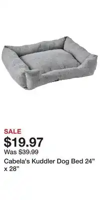 Cabela's Cabela's Kuddler Dog Bed 24 x 28 offer