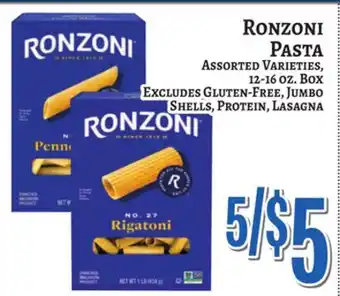 Trade Fair Supermarket Ronzoni Pasta offer