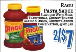 Trade Fair Supermarket RAGÚ PASTA SAUCE offer