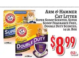 Trade Fair Supermarket ARM & HAMMER CAT LITTER offer
