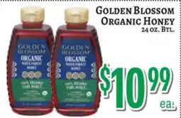 Trade Fair Supermarket GOLDEN BLOSSOM ORGANIC HONEY offer