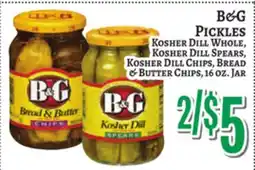 Trade Fair Supermarket B&G PICKLES offer