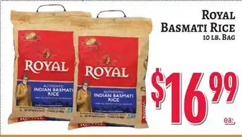 Trade Fair Supermarket ROYAL BASMATI RICE offer