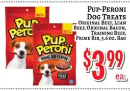 Trade Fair Supermarket PUP-PERONI DOG TREATS offer