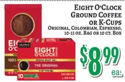 Trade Fair Supermarket Eight O'Clock Ground Coffee OR K-Cups offer