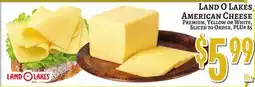 Trade Fair Supermarket LAND O LAKES AMERICAN CHEESE offer