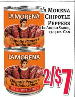 Trade Fair Supermarket LA MORENA CHIPOTLE PEPPERS IN Adobo Sauce offer