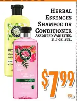 Trade Fair Supermarket HERBAL ESSENCES SHAMPOO OR CONDITIONER offer