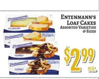 Trade Fair Supermarket ENTENMANN'S LOAF CAKES offer