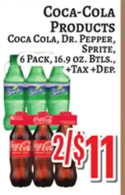 Trade Fair Supermarket Coca-Cola, Dr. Pepper, Sprite offer