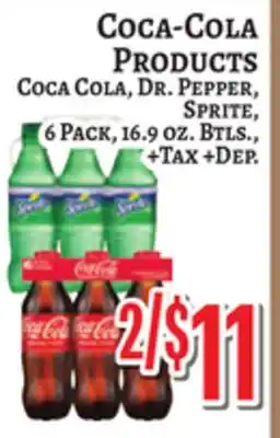 Trade Fair Supermarket Coca-Cola, Dr. Pepper, Sprite offer