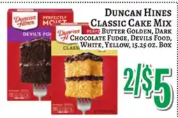 Trade Fair Supermarket Duncan Hines CLASSIC CAKE MIX offer