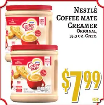 Trade Fair Supermarket NESTLÉ Coffee mate Creamer offer