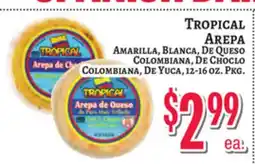 Trade Fair Supermarket TROPICAL AREPA offer