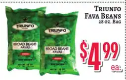 Trade Fair Supermarket TRIUNFO Fava Beans offer