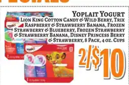 Trade Fair Supermarket Yoplait Yogurt offer